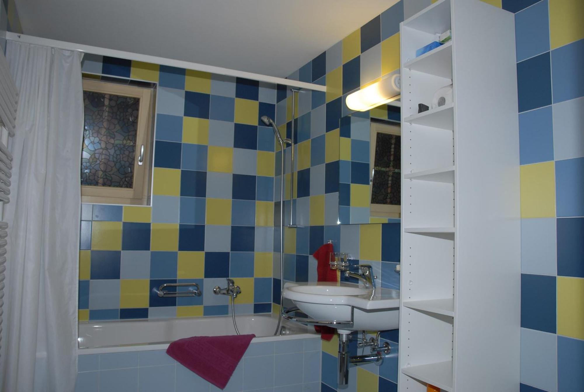 Ferienwohnung Alte Baeckerei Mürren Buitenkant foto